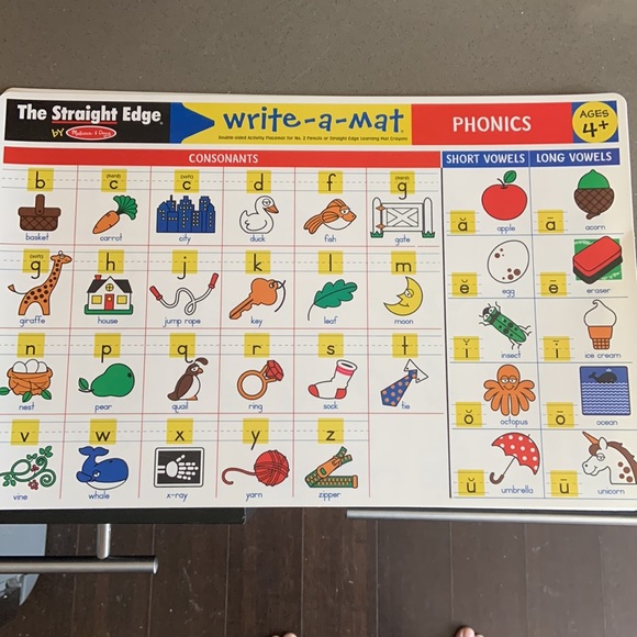 Set of 5 Melissa & Doug write-a-mats - Picture 4 of 6